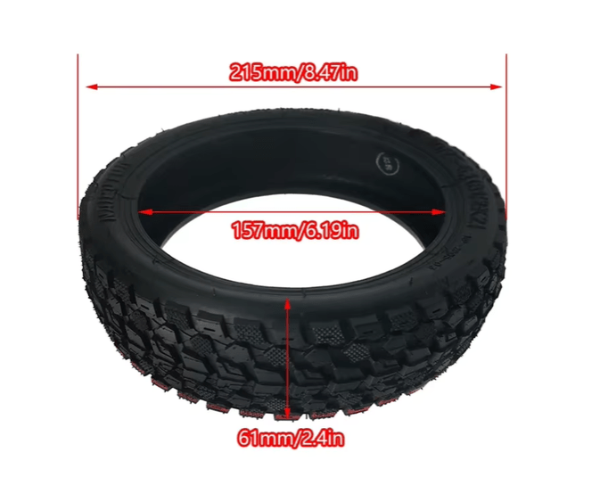 Reifen 8,5 Zoll Offroad Luft Xiaomi - Ersatzteil - Wheelyshop