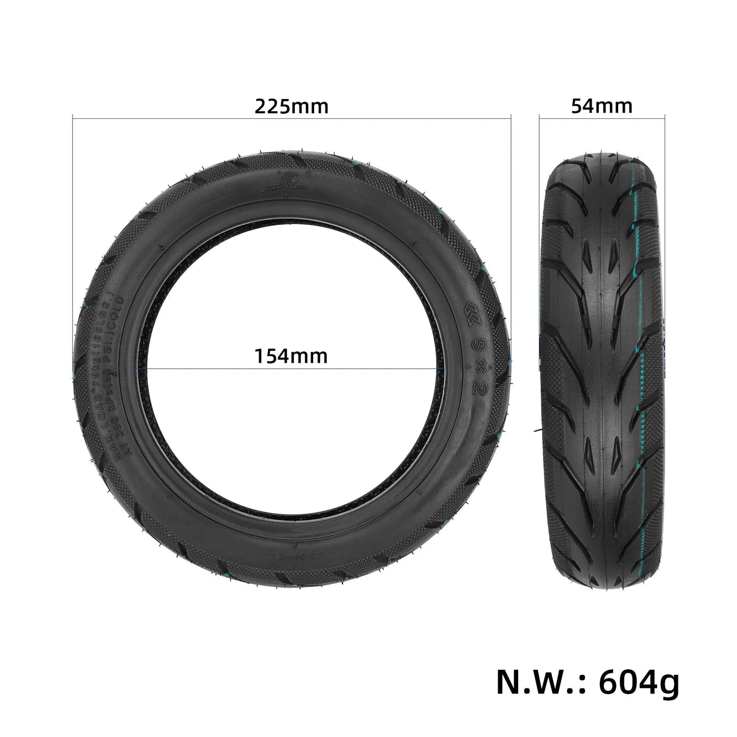Reifen 9,2 Zoll Luft Xiaomi - Pannenschutzgel - Ersatzteil - Wheelyshop