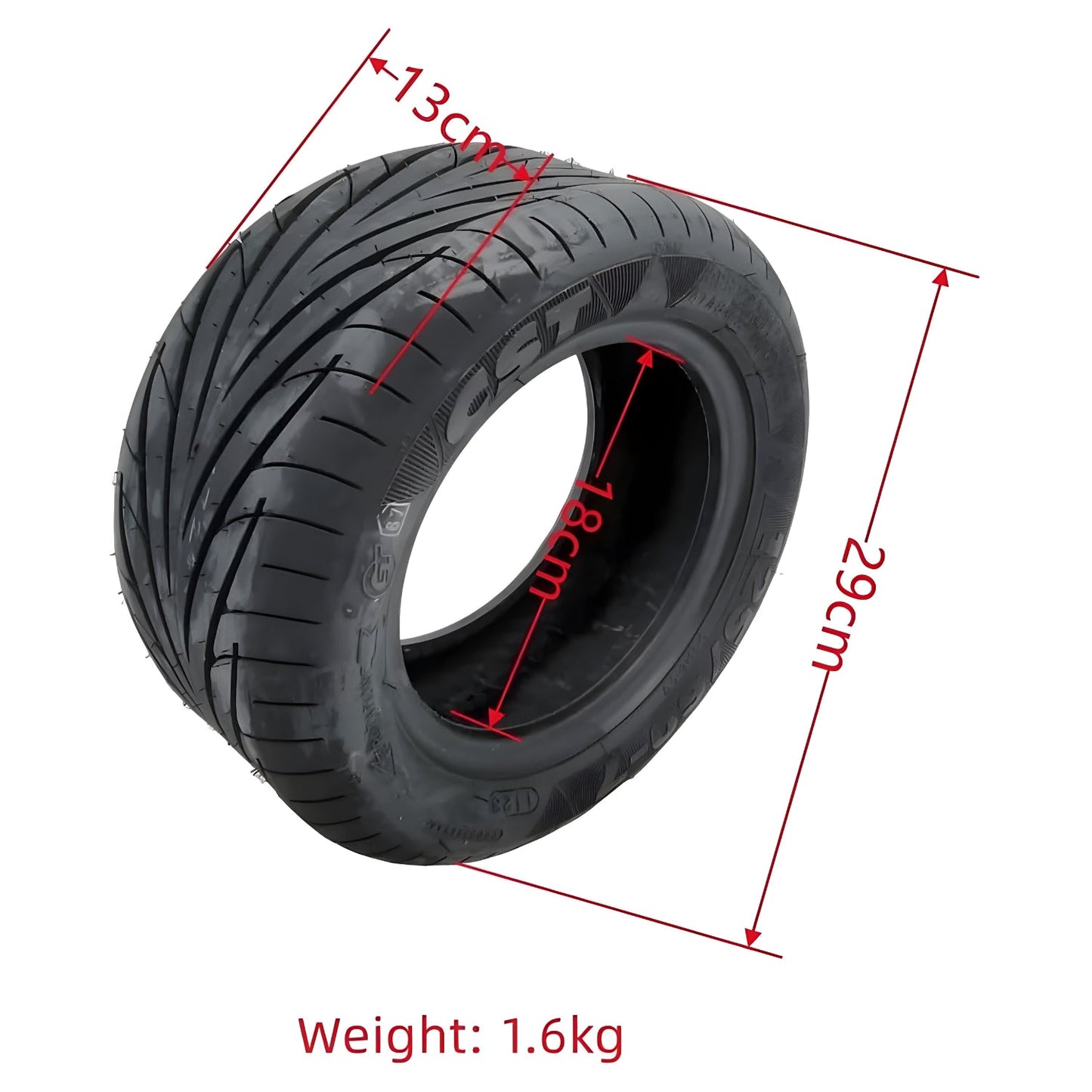 Luftreifen 13 Zoll TEVERUN Fighter Supreme 7260R - Ersatzteil - Wheelyshop