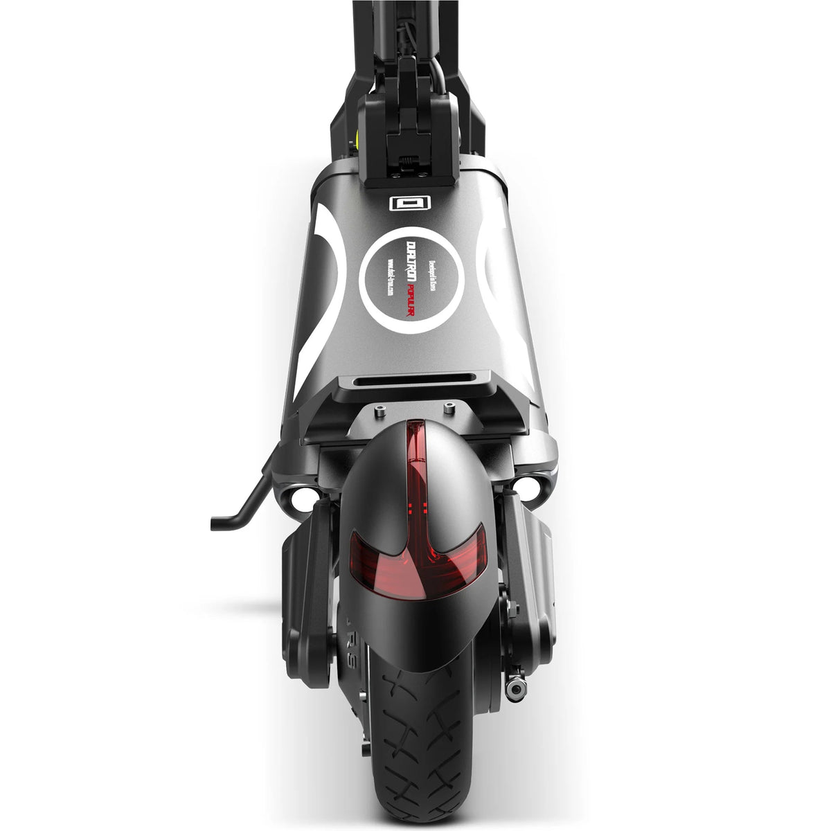 DUALTRON POPULAR E-Scooter von hinten in Nahaufnahme