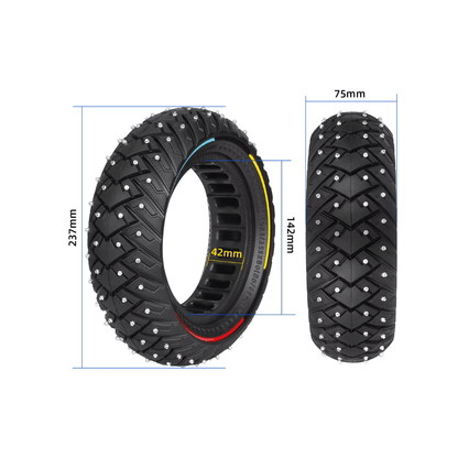Spikereifen 10 Zoll Semi-Solid KuKirin/Vsett/Kaabo/Nanrobot/Zero - Ersatzteil - Wheelyshop