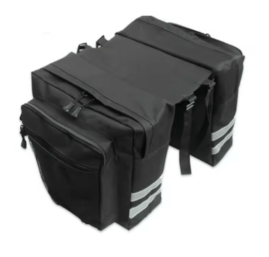 Doppelseitige Gepäckträgertasche für Fahrräder - Zubehör - Wheelyshop