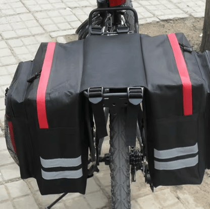 Doppelseitige Gepäckträgertasche für Fahrräder - Zubehör - Wheelyshop