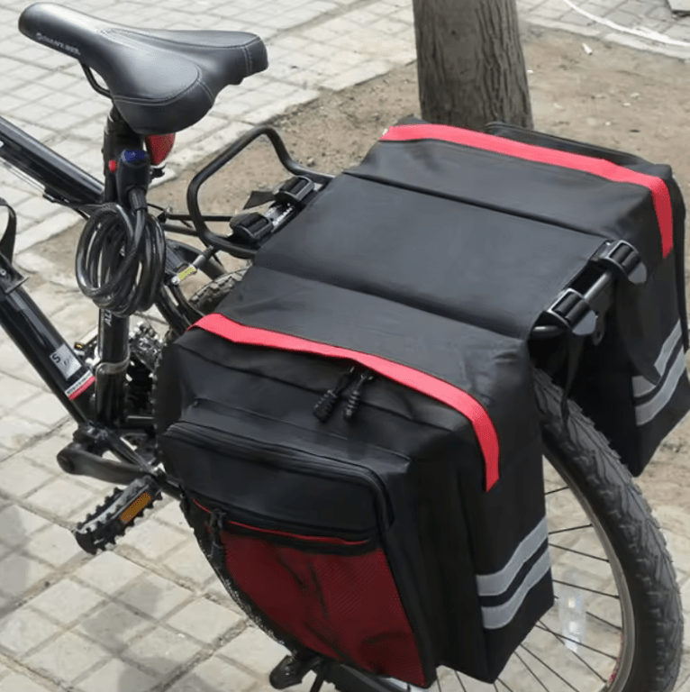 Doppelseitige Gepäckträgertasche für Fahrräder - Zubehör - Wheelyshop
