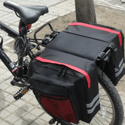 Doppelseitige Gepäckträgertasche für Fahrräder - Zubehör - Wheelyshop