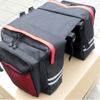 Doppelseitige Gepäckträgertasche für Fahrräder - Zubehör - Wheelyshop