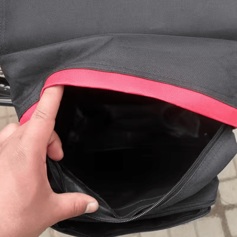 Doppelseitige Gepäckträgertasche für Fahrräder - Zubehör - Wheelyshop