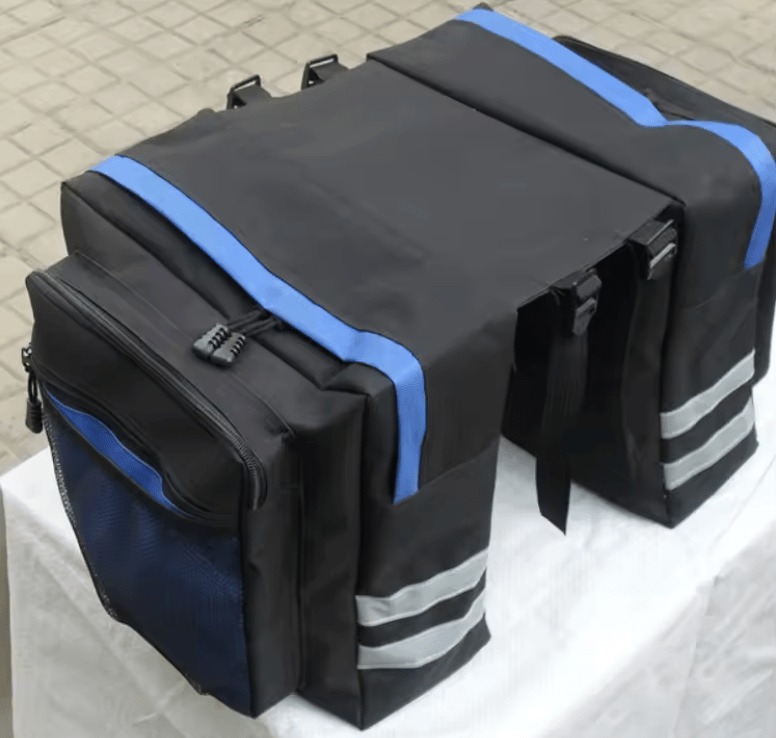 Doppelseitige Gepäckträgertasche für Fahrräder - Zubehör - Wheelyshop
