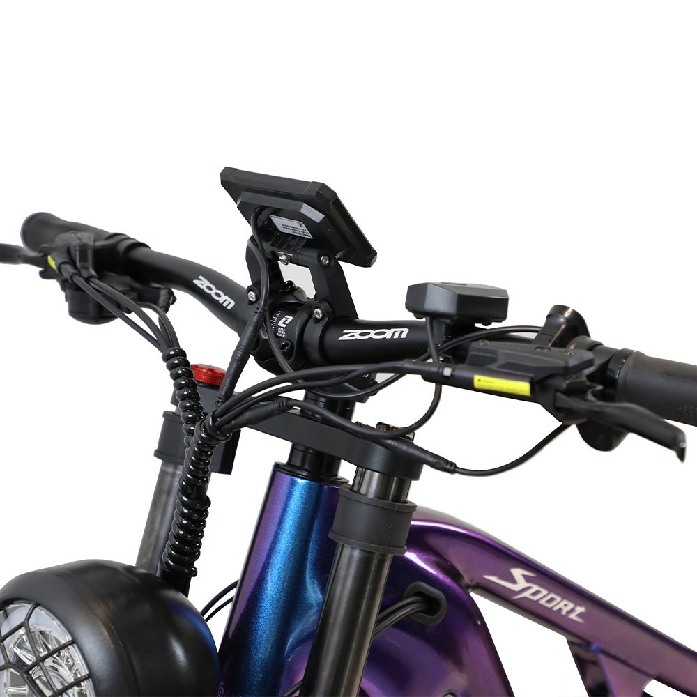 Lenker des Duotts E26 mit Display und Bedienelementen