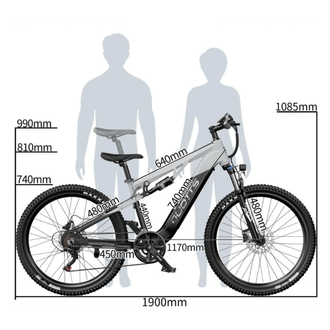 Duotts E29 - E-Bike - Wheelyshop