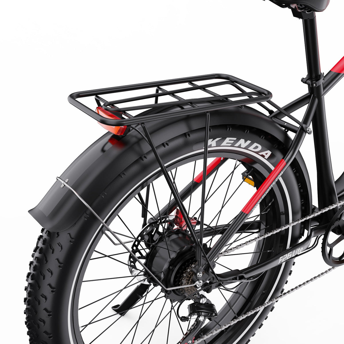 Gepäckträger des Duotts F26 Lite