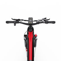 Duotts F26 Fatbike-E-Bike von vorne in Rot
