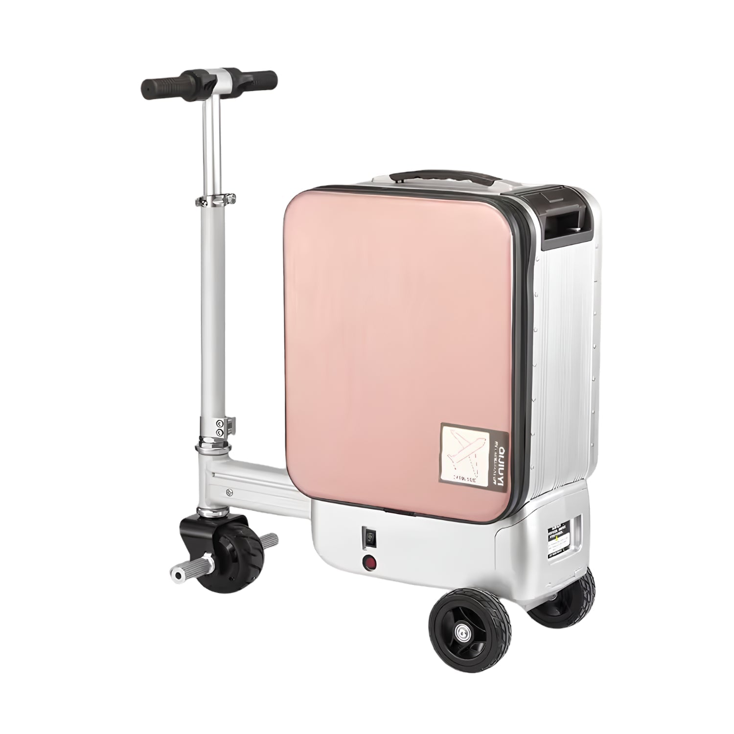 Elektrischer fahrbarer Koffer – AeroDrive Edition - Fahrbarer Koffer - Wheelyshop