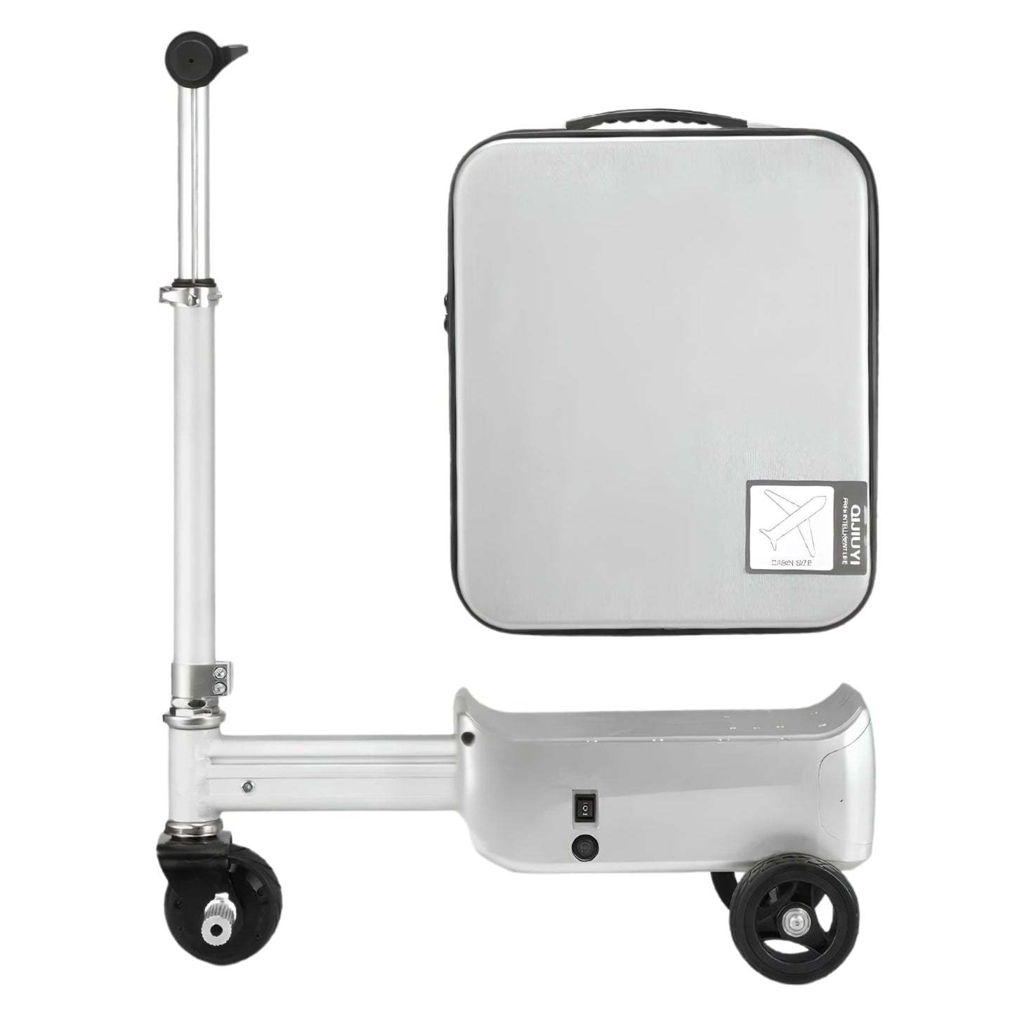 Elektrischer fahrbarer Koffer – AeroDrive Edition - Fahrbarer Koffer - Wheelyshop