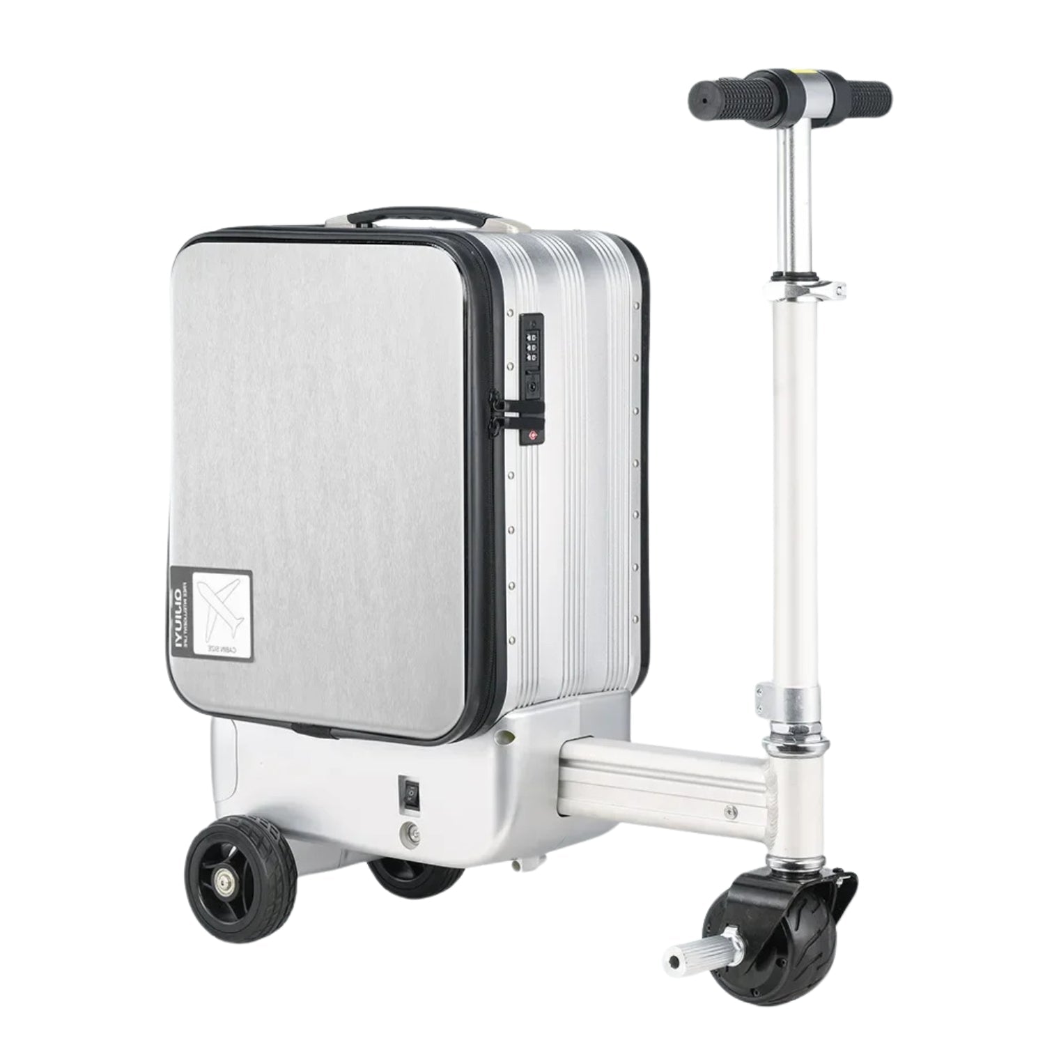 Elektrischer fahrbarer Koffer – AeroDrive Edition - Fahrbarer Koffer - Wheelyshop
