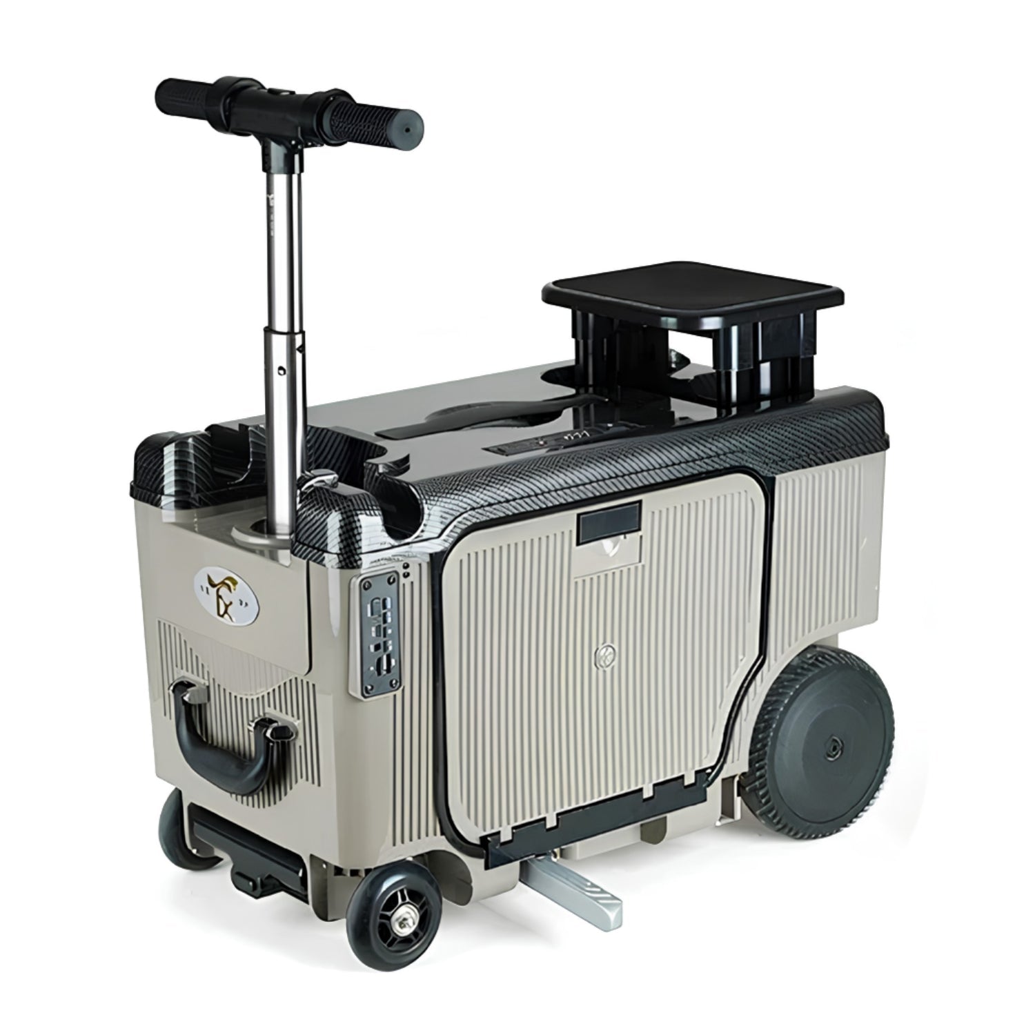 Elektrischer fahrbarer Koffer – Titan Pro Edition - Fahrbarer Koffer - Wheelyshop