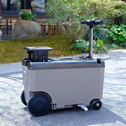 Elektrischer fahrbarer Koffer – Titan Pro Edition - Fahrbarer Koffer - Wheelyshop