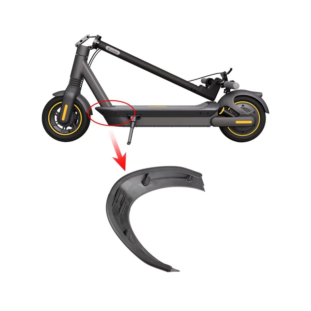 Position am E-Scooter: vordere Rahmenabdeckung für Ninebot G2