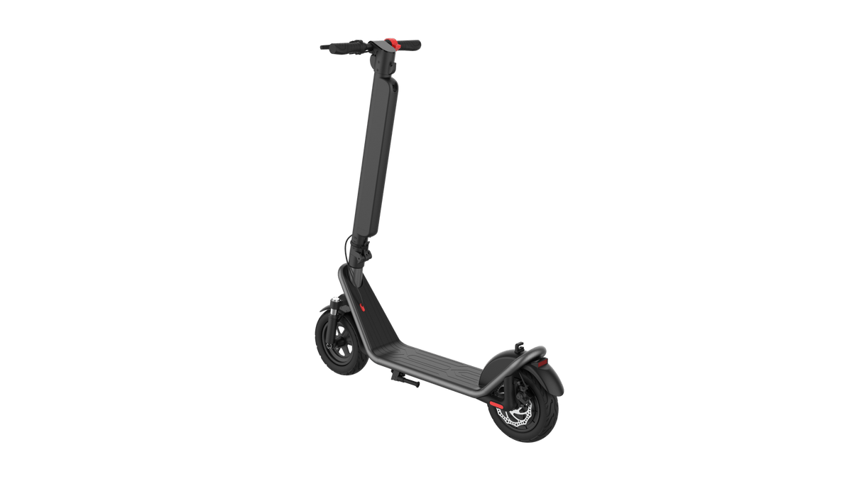 HX X11 E-Scooter schräg von vorne von der anderen Seite