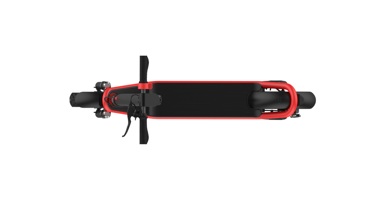 HX X11 E-Scooter von oben in Rot