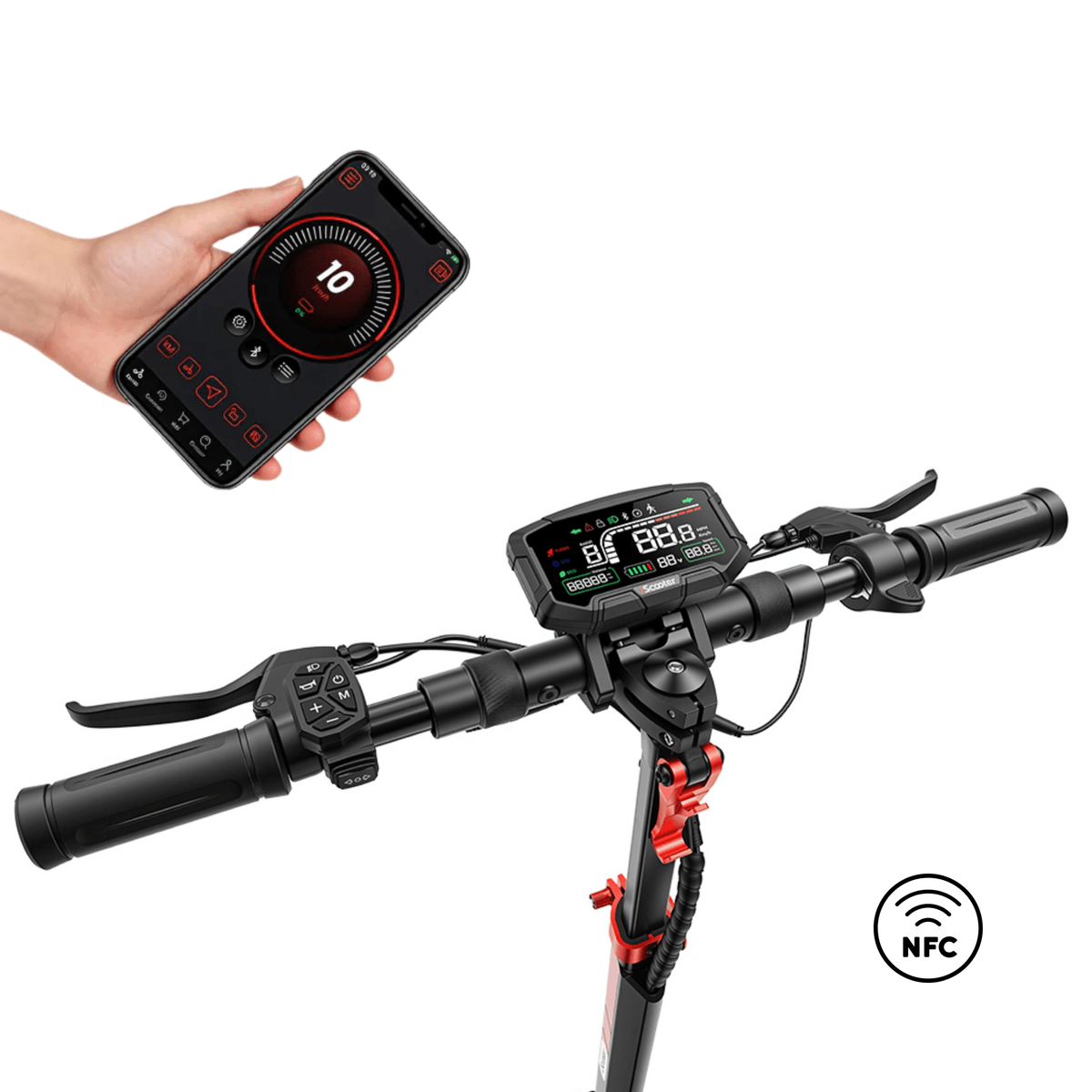 iScooter GX3 Pro - E-Scooter - Wheelyshop