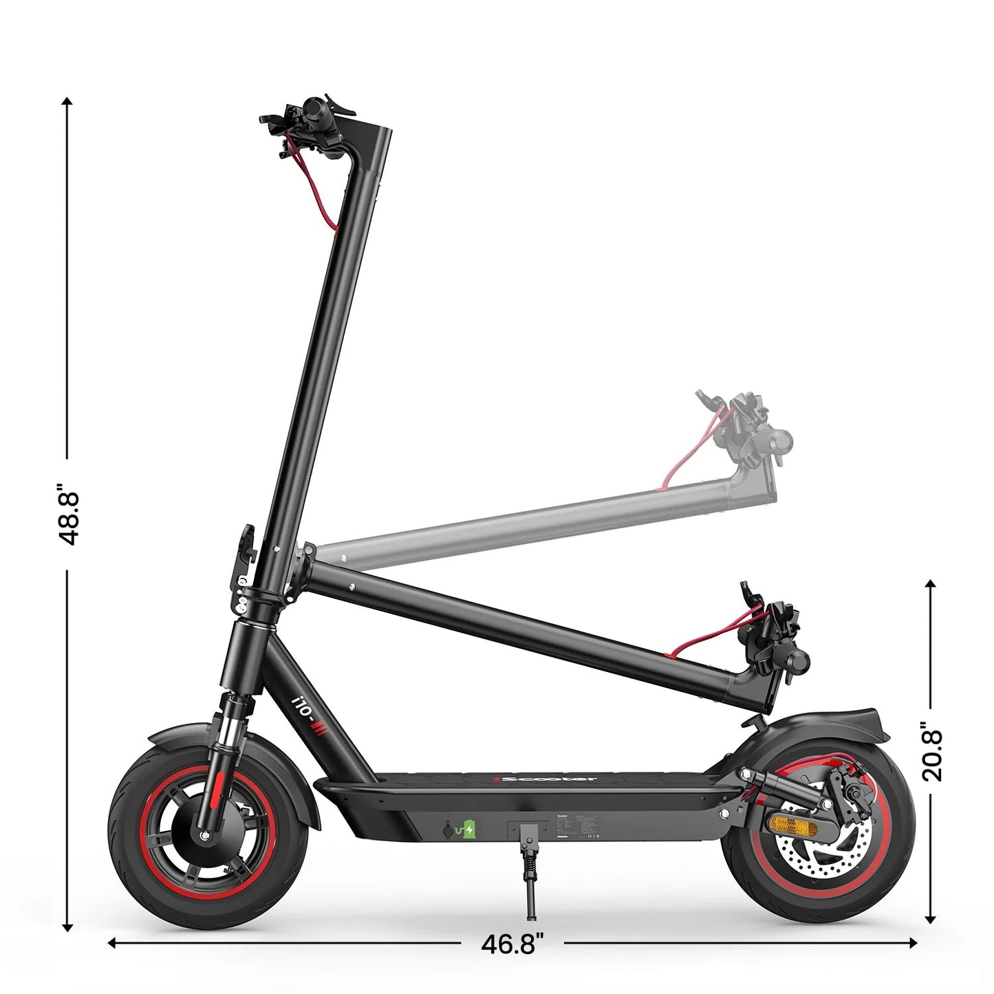 iScooter i10 - Elsparkcykel - Wheelyshop