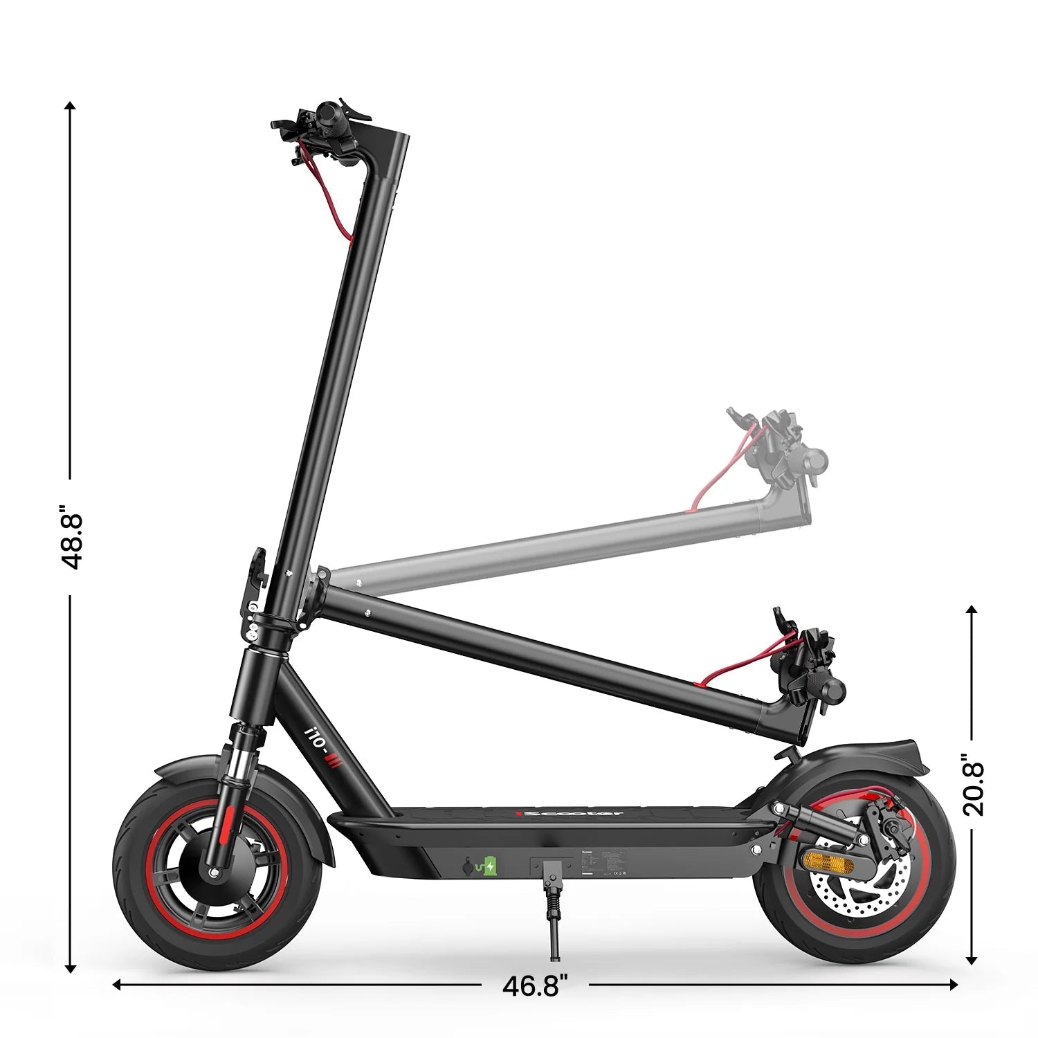 iScooter i10 - Elsparkcykel - Wheelyshop