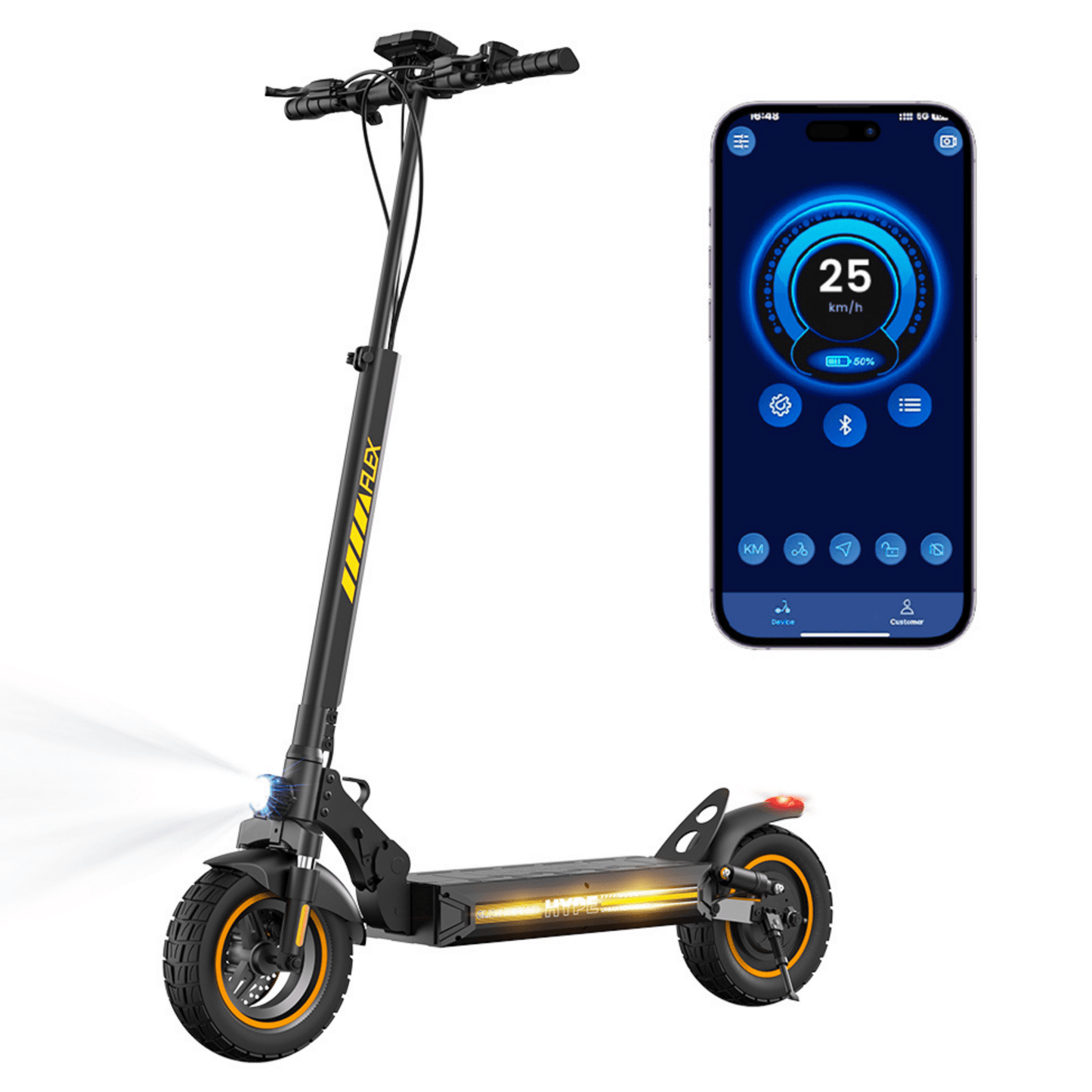 iScooter W9 Air - Elsparkcykel - Wheelyshop