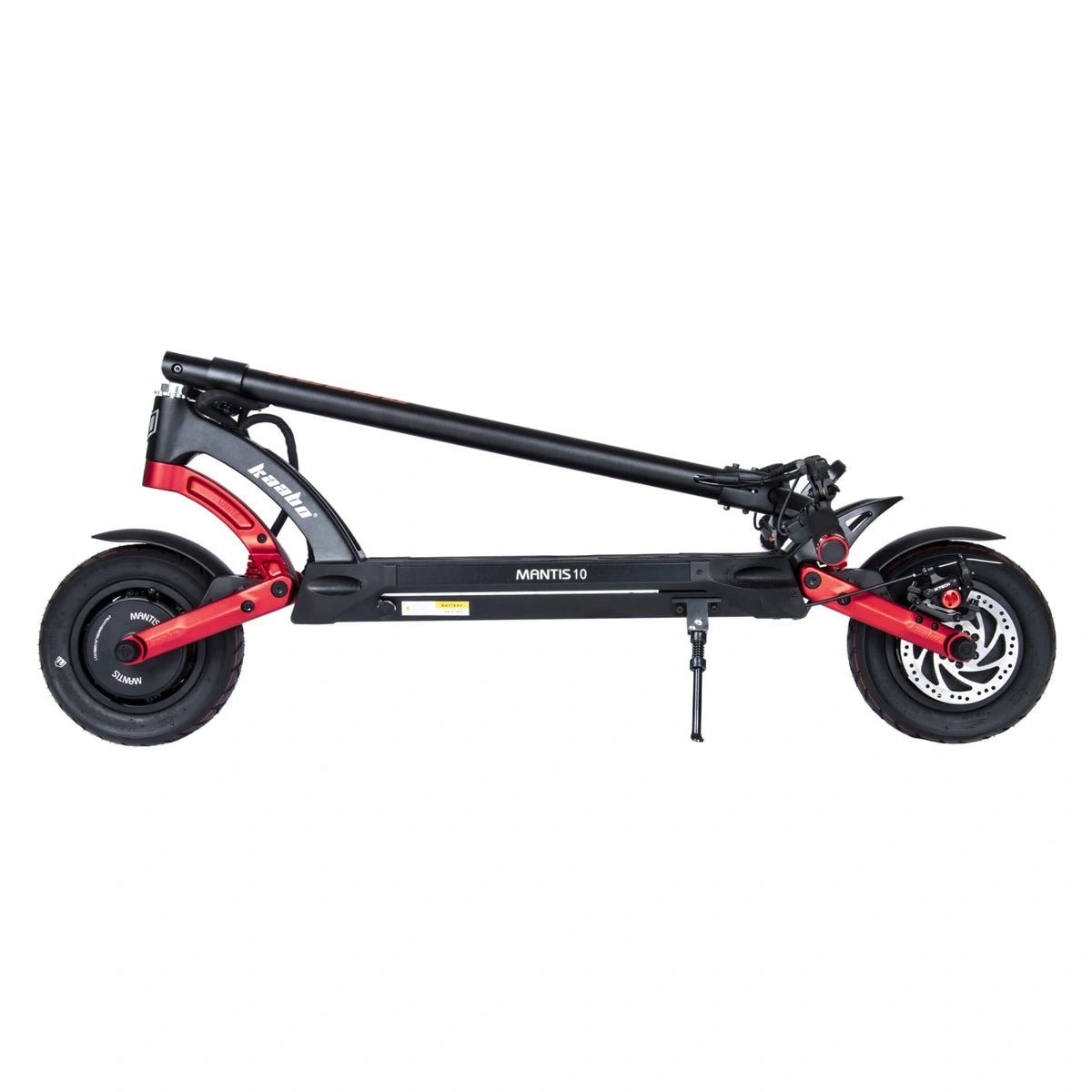 KAABO MANTIS 10 Plus E-Scooter zusammengeklappt in Rot