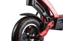 Hinterrad des KAABO MANTIS 8 PLUS in Rot