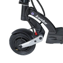 Vorderrad und Gabel des KAABO MANTIS 8 PLUS