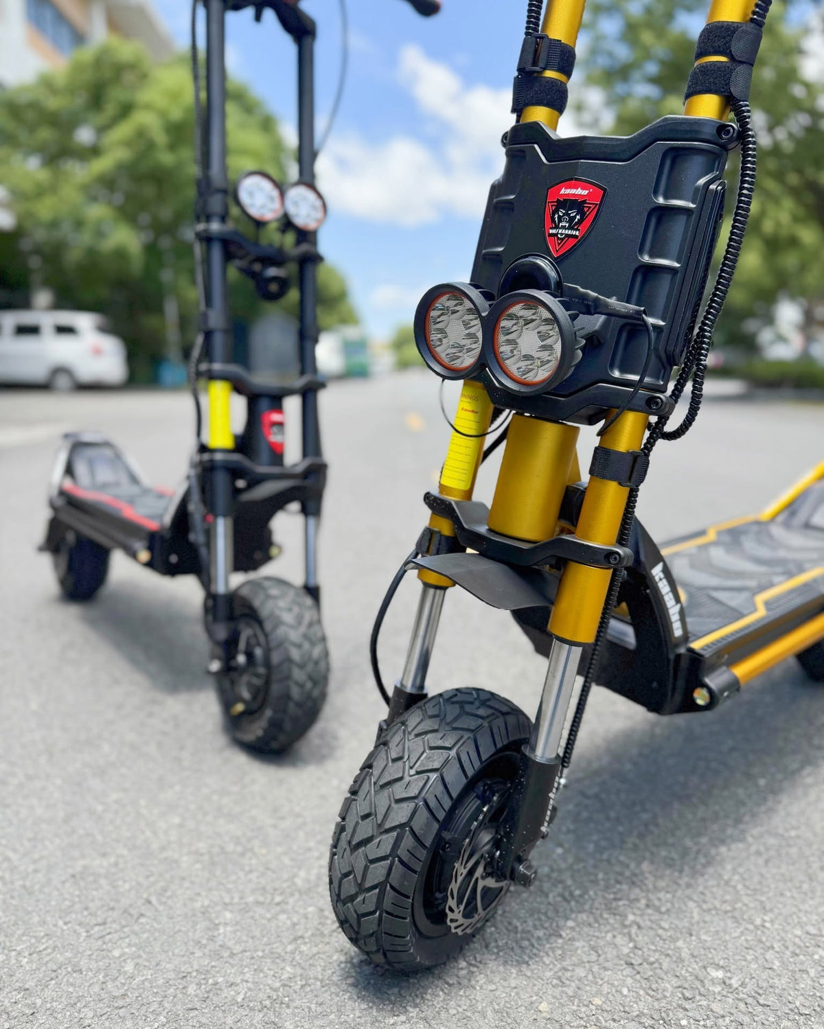 Kaabo Wolf King GTR MAX - E-Scooter - Wheelyshop