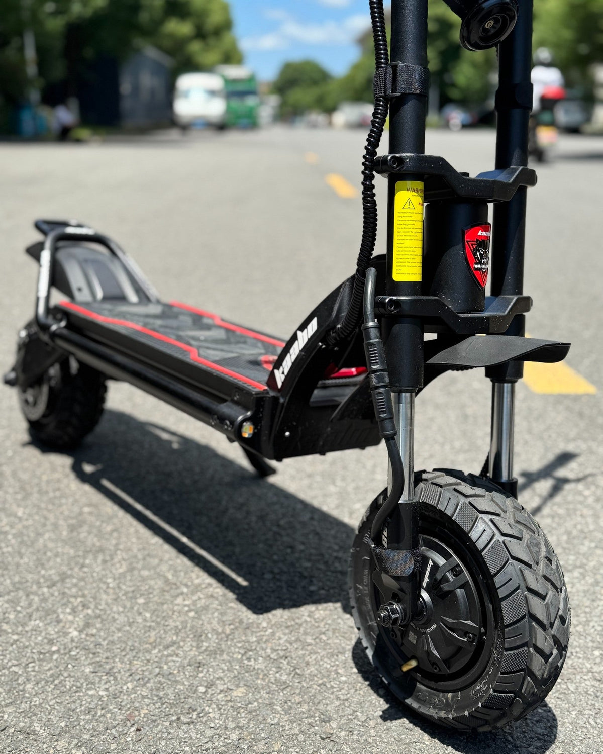 Kaabo Wolf Warrior 11 Max - E-Scooter - Wheelyshop