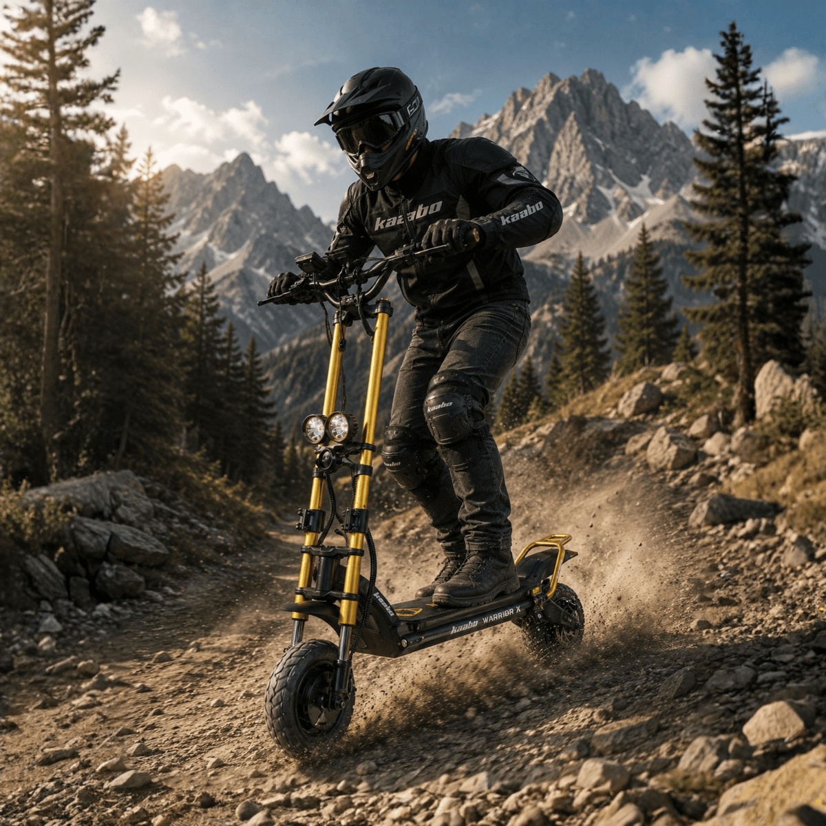 KAABO WOLF WARRIOR X MAX - E-Scooter - Wheelyshop