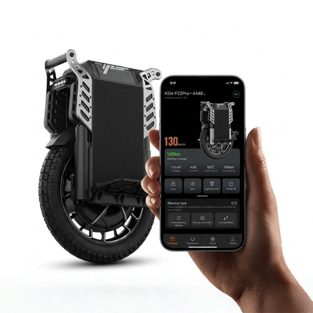Kingsong F22 Pro - Elektrisches Einrad - Wheelyshop