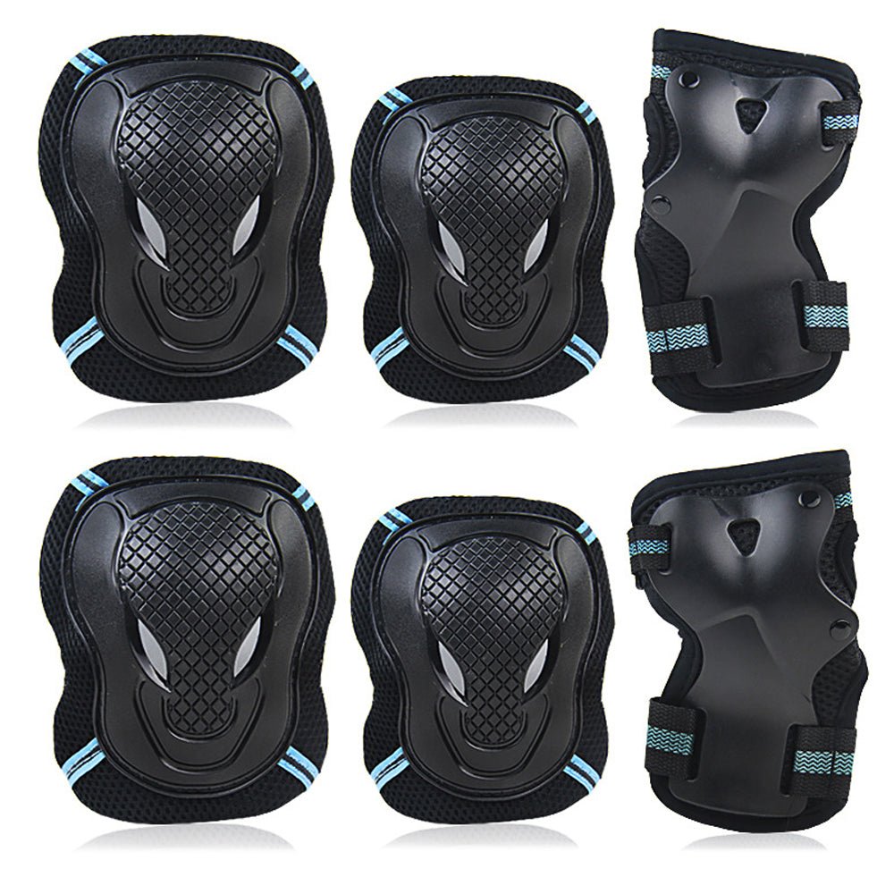 Knäskydd, armbågsskydd & handledsskydd (6 - pack) - Tillbehör - Wheelyshop