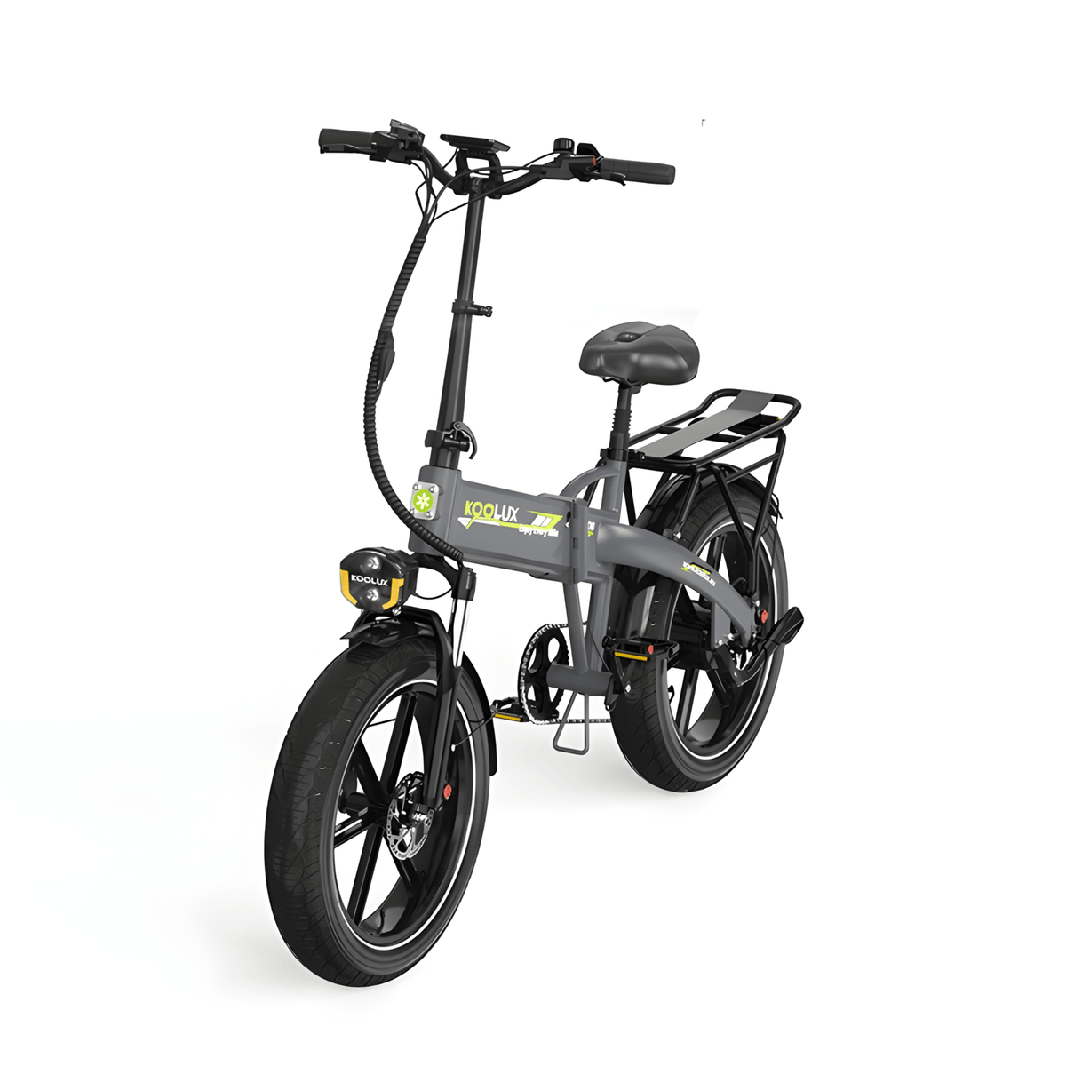 KOOLUX RK10 faltbares Fatbike-E-Bike schräg von vorne