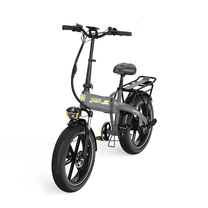 KOOLUX RK10 faltbares Fatbike-E-Bike schräg von vorne