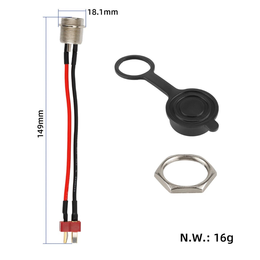 Ladebuchse iScooter iX3/iX7 - Ersatzteil - Wheelyshop