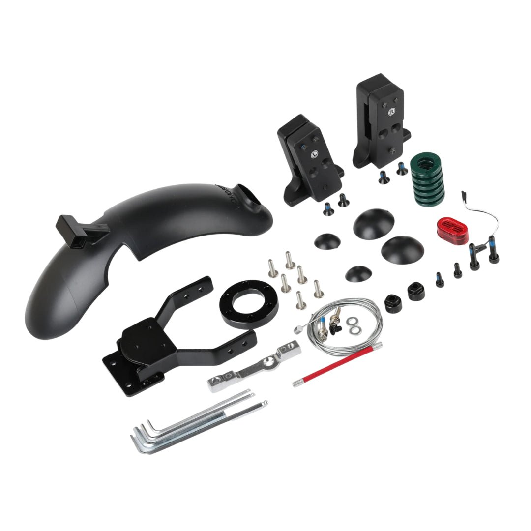 Hinteres Stoßdämpfer-Kit Monorim für Ninebot F20/F25/F30/F40, alle Teile des Sets