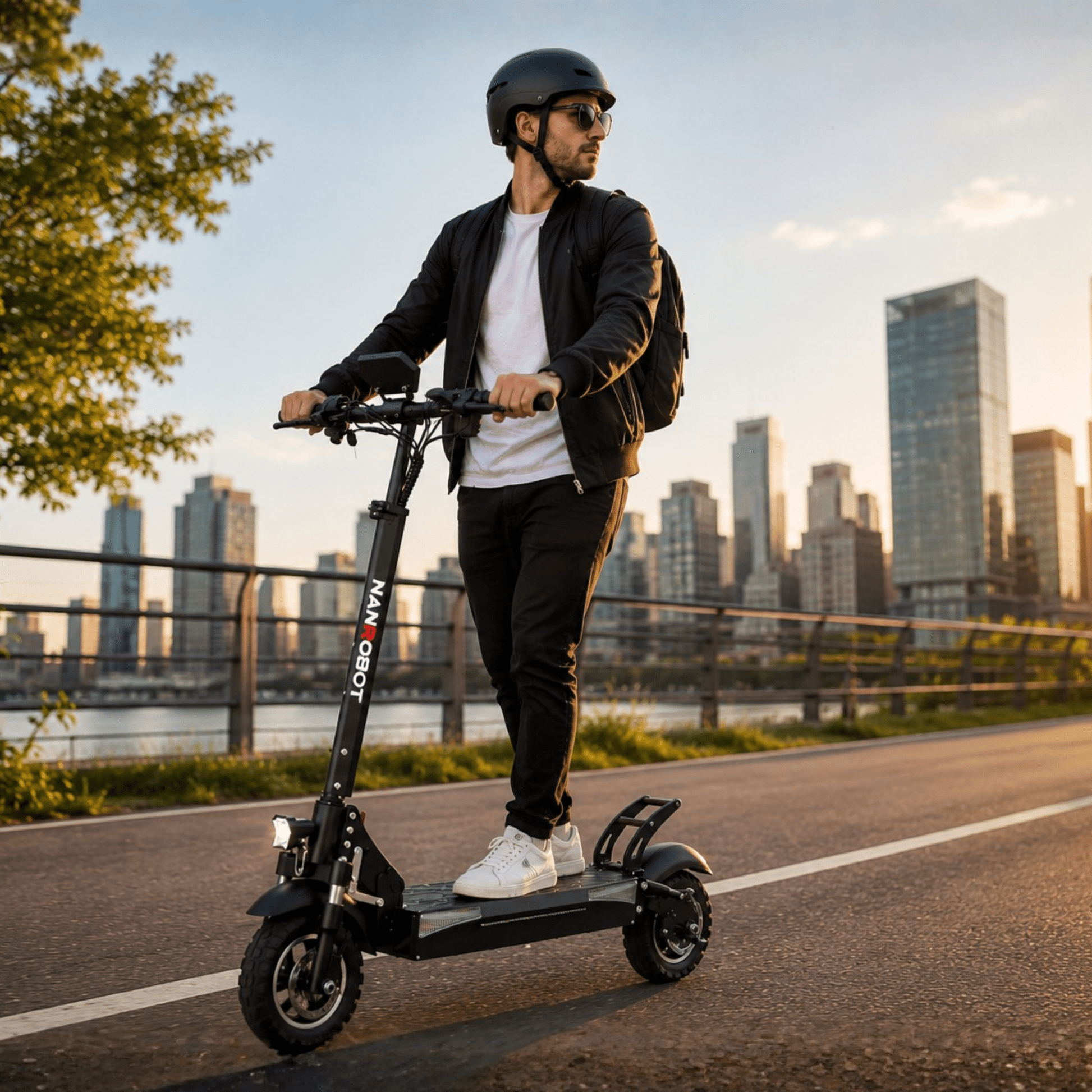 Nanrobot T1 - Elsparkcykel - Wheelyshop