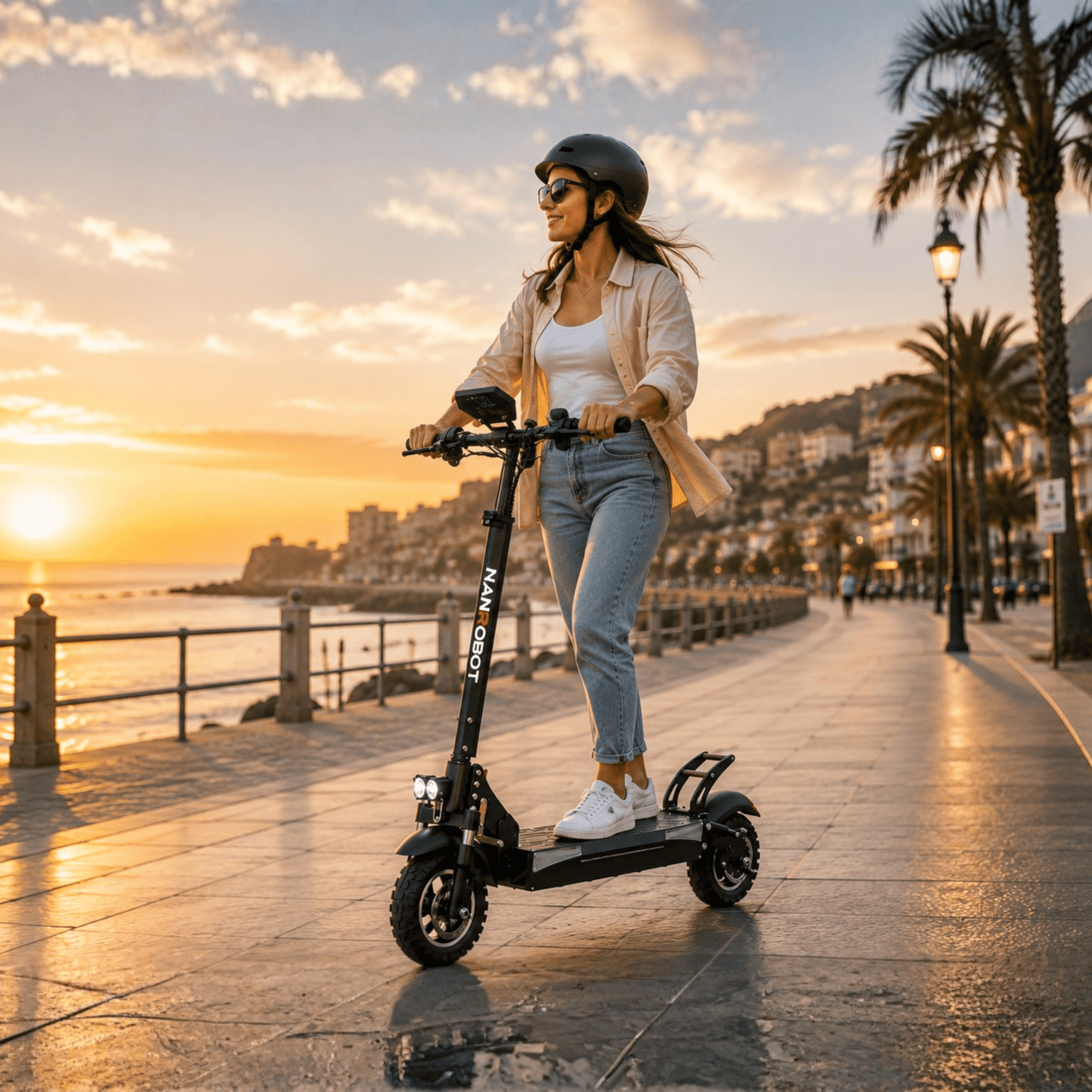 Nanrobot T1 - Elsparkcykel - Wheelyshop