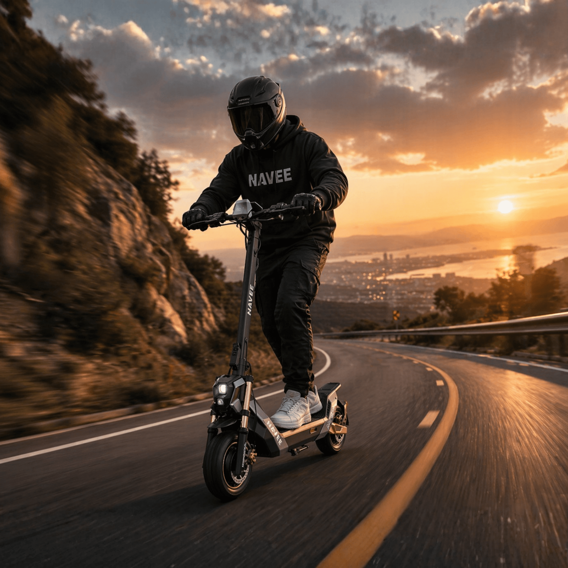 NAVEE NT5 Ultra X - Elsparkcykel - Wheelyshop
