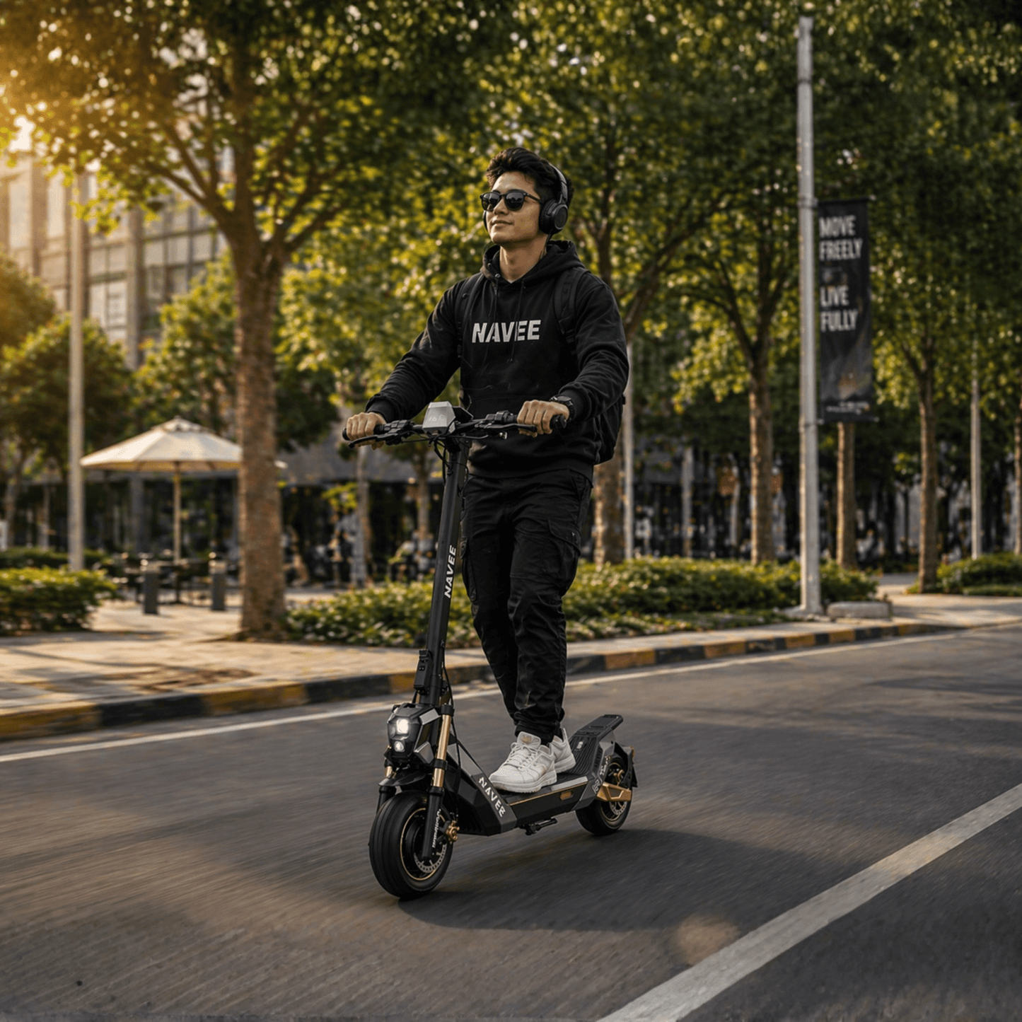 NAVEE NT5 Ultra X - Elsparkcykel - Wheelyshop