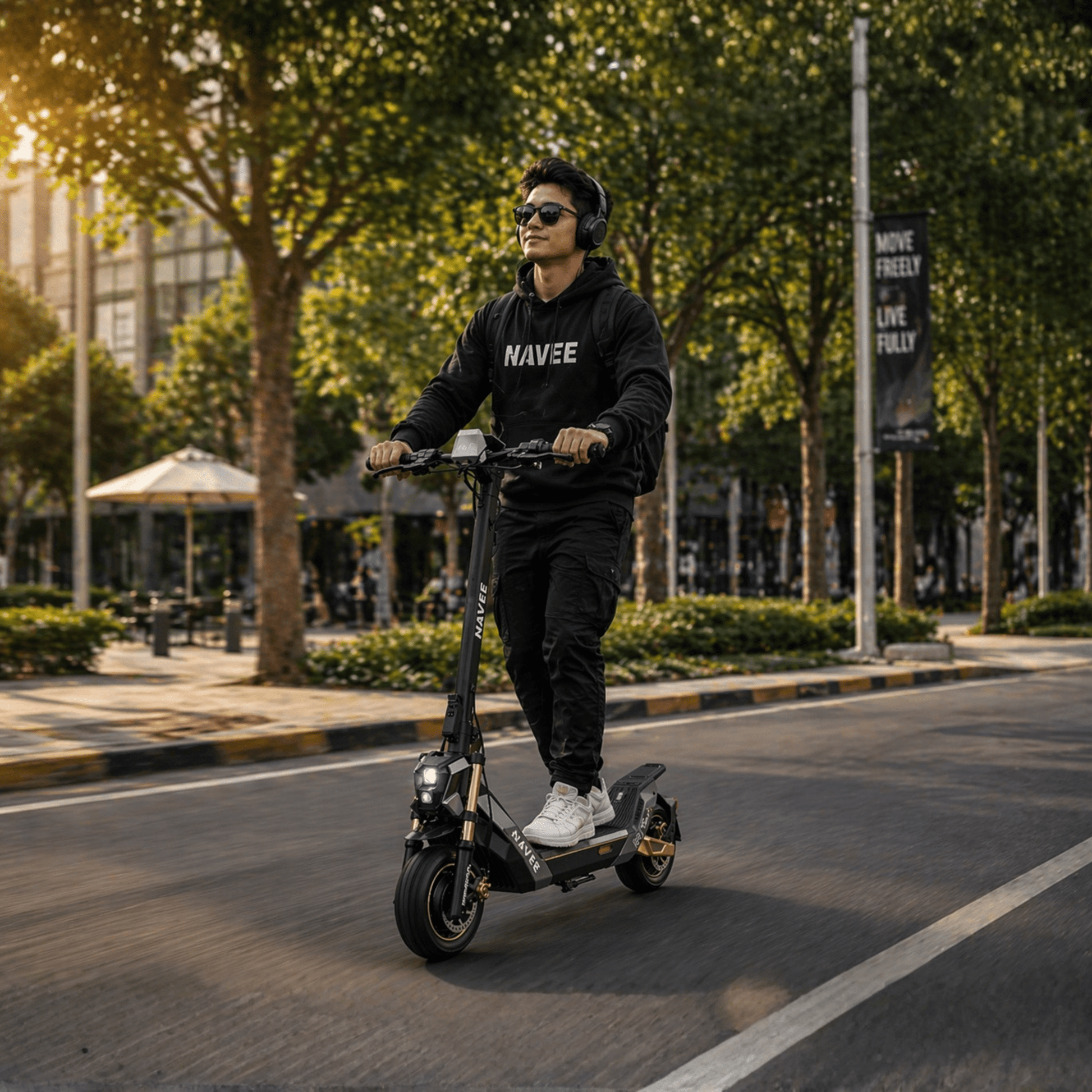 NAVEE NT5 Ultra X - Elsparkcykel - Wheelyshop