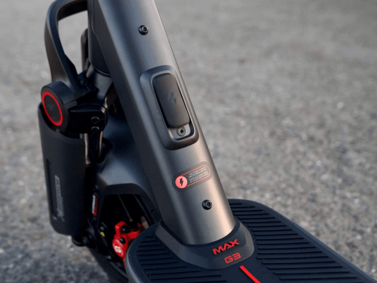 NINEBOT MAX G3 BY SEGWAY - Global version 45 km/h (FÖRHANDSBOKNING) - Elsparkcykel - Wheelyshop