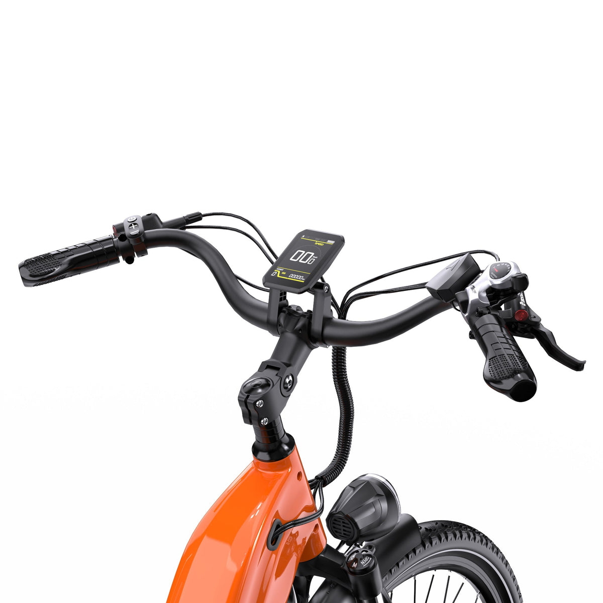 Lenker des OneSport OT05 Pro in Orange