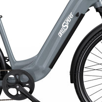 Rahmen des OneSport OT05 Pro in Hellblau