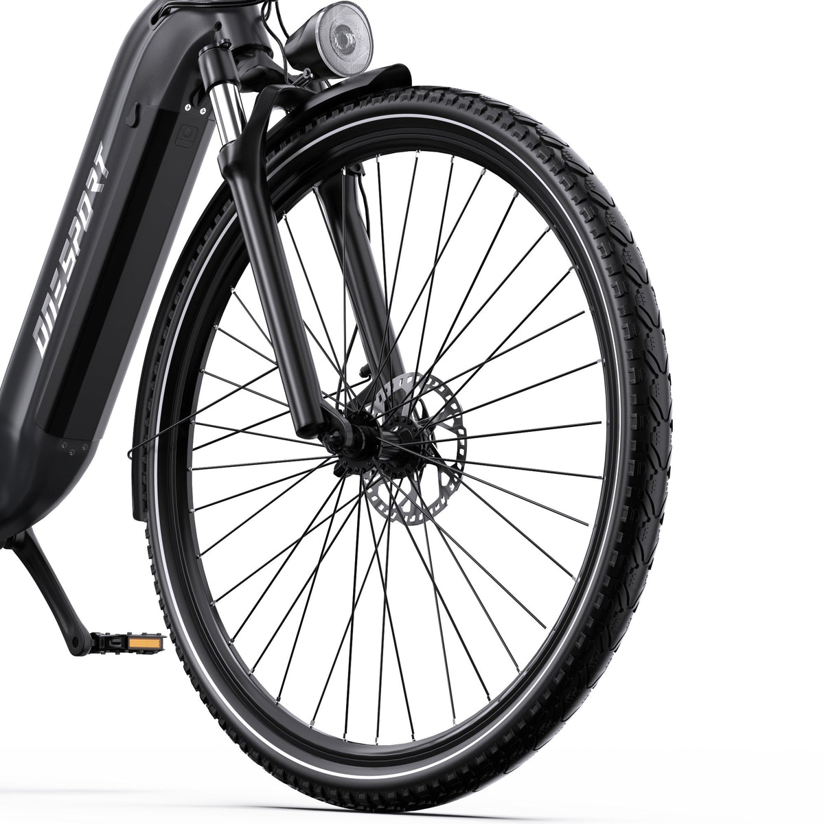 Federung des OneSport OT05 Pro in Schwarz