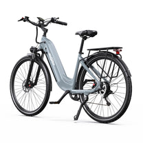 OneSport OT05 Pro E-Bike von vorne in Hellblau